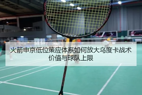 火箭申京低位策应体系如何放大乌度卡战术价值与球队上限
